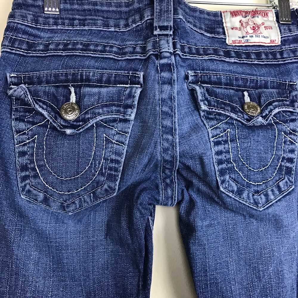 TRUE RELIGION JOEY FLARE JEANS 25 - Picture 7 of 8